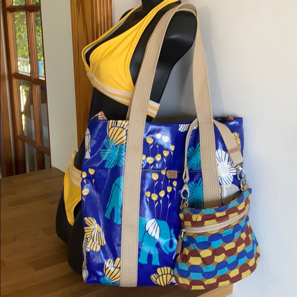 Fossil swim beach tote